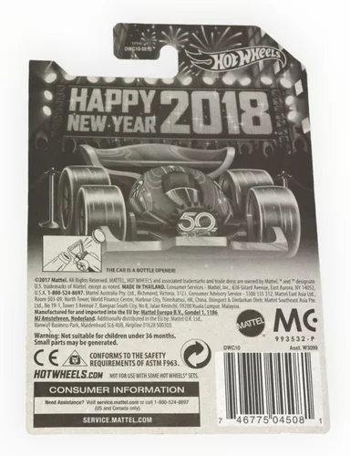 Vista 2 de Hot Wheels Carbonator, Feliz Año Nuevo 2018