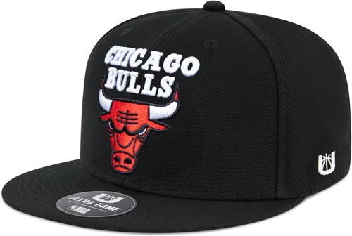 Vista 32 de Ultra Game Gorra de béisbol negra Ultimate oficial de sarga con broche a presión de la NBA para hombres