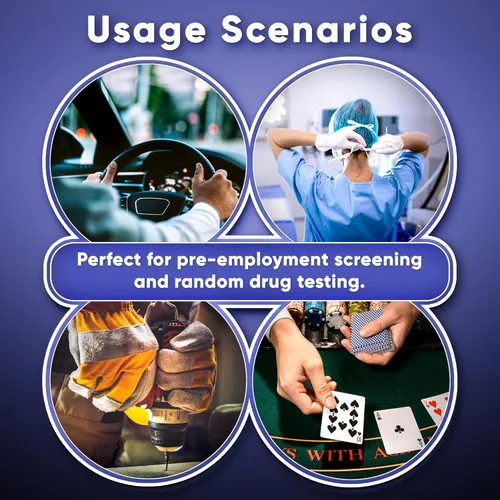 Vista 7 de Prime Screen Kit de panel de prueba de orina de múltiples fármacos