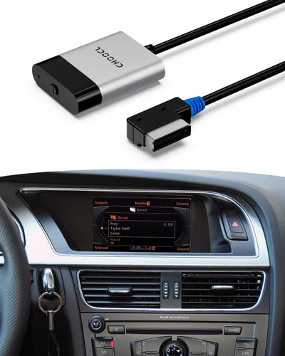 Vista 9 de Adaptador Bluetooth 5.0 aptX-HD para automóvil compatible con Audi AMI MMI, Mercedes Media Interface y Volkswagen MDI Connector (A2-Audi2G)