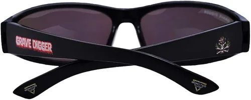 Vista 2 de Gafas de sol con diseño de calavera Monster Jam Grave Digger con licencia UV400