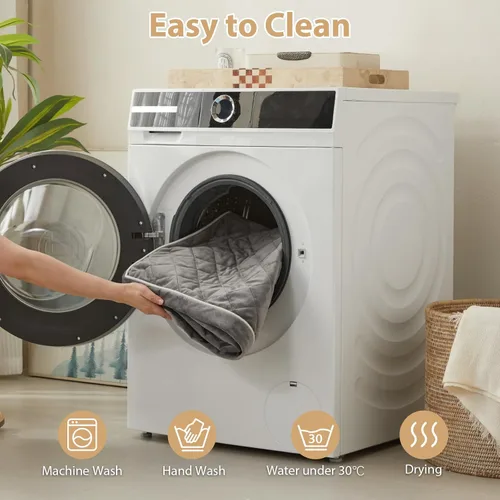 Vista 4 de WNPETHOME - Cama ortopédica para jaula de perros, XXL, impermeable, con funda extraíble y lavable, base antideslizante y colchoneta acolchada