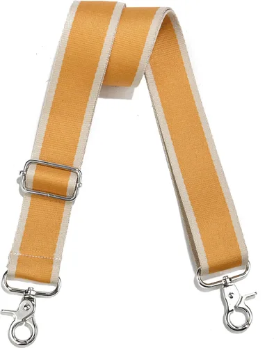 Vista 63 de Correa de Bolso Ancha Correa de Hombro Ajustable Correa de Repuesto Cruzada Correa de Bolso de Hardware Plateado