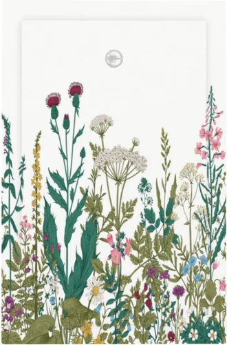 Vista 101 de Placa decorativa para interruptor de luz, diseño bohemio, abstracción, montaña y sol, 2 bandas, 1 palanca, 1 placa de pared dúplex, cubiertas