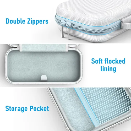 Vista 3 de Switch OLED Accessories Bundle for Nintendo Switch OLED Upgraded 2023 HSTOP, 27 In 1 Accessories Gift for Christmas with OLED Protective Case, OLED