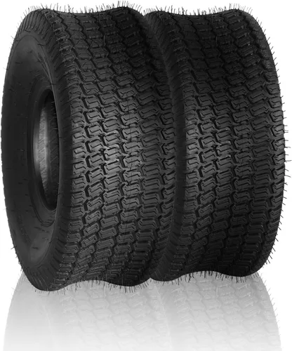 Vista 9 de TUFFIOM Juego de 2 neumáticos para cortacésped de 13 x 6.50-6, 2PR/Ply Tractor de césped, compatibles con la mayoría de vehículos utilitarios