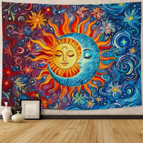 Vista 29 de Accnicc - Tapices Boho de Sol y Luna10127AXS