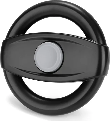 Vista 2 de Accmor Juguete para volante de cochecito, volante simulado para cochecito, carritos de compras, carrito universal desmontable de simulación