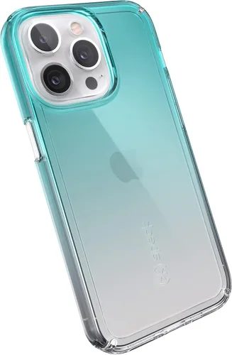 Vista 9 de Speck Funda MagSafe para iPhone 13 Pro, protección contra caídas y cámara, funda transparente para teléfono, compatible con carga inalámbrica