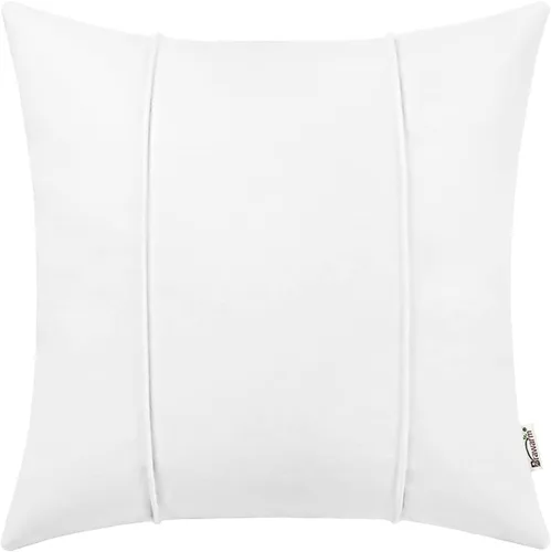 Vista 9 de BRAWARM Fundas de almohada de cuero azul marino de 12 x 20 pulgadas, funda de almohada lumbar de piel sintética con ribetes, almohada de cuero