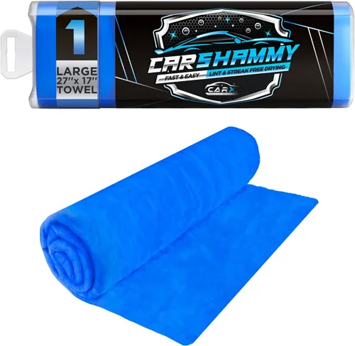 Vista 12 de CarX Toalla de gamuza de 17 x 13.5 pulgadas, súper absorbente y sin arañazos