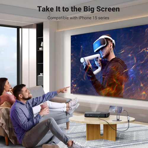 Vista 5 de UGREEN Cable adaptador USB C a HDMI, 4K a 60 Hz, aluminio tipo C, Thunderbolt 4/3, convertidor macho a hembra compatible con iPhone 17/16 Pro Max