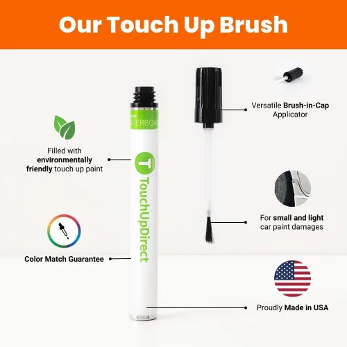 Vista 2 de TouchUpDirect BU3 - Brocha de retoque compatible con Kia Exact Match - Kit esencial