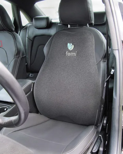 Vista 7 de FOMI Extra High Back Lumbar Support Pillow Thick Thoracic Foam Pad for Car, Home, Office, Gaming Chair, Wheelchair, Recliner Sciatica, Tailbone