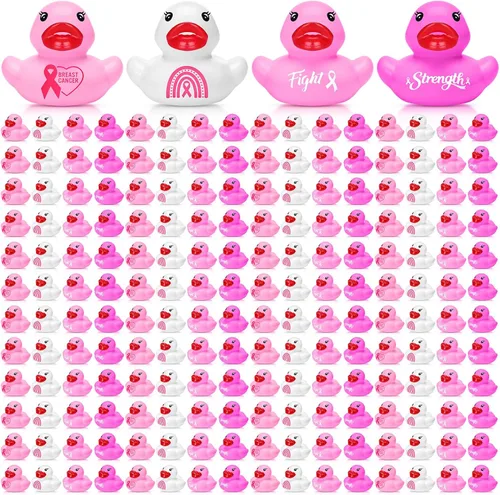 MiniInflat 100 mini patos de goma surtidos a granel, conciencia sobre la