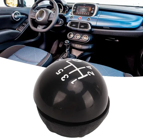 Vista 4 de Kit de pomo de palanca de cambios manual, perilla de palanca de cambios de coche de 5 velocidades, pomo de palanca de cambios de maletero