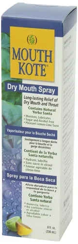 Vista 6 de Mouth Kote Spray bucal seco, hidratante oral con yerba Santa, 8 onzas líquidas