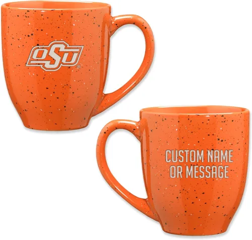 Vista 79 de Rico Industries NCAA UCLA Bruins Royal Blue - Taza de café de cerámica moteada grabada con láser de 16 onzas