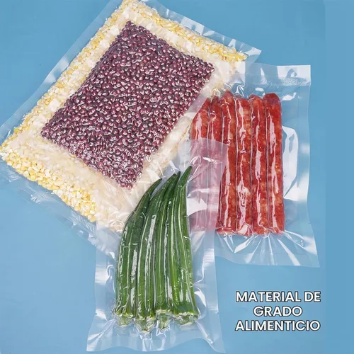 Vista 8 de MAGIC SEAL Rollos de sellado al vacío de cámara de 8 x 50 pies, paquete de 2 bolsas comerciales para máquina de cámara para Vacmaster y Avid Armor
