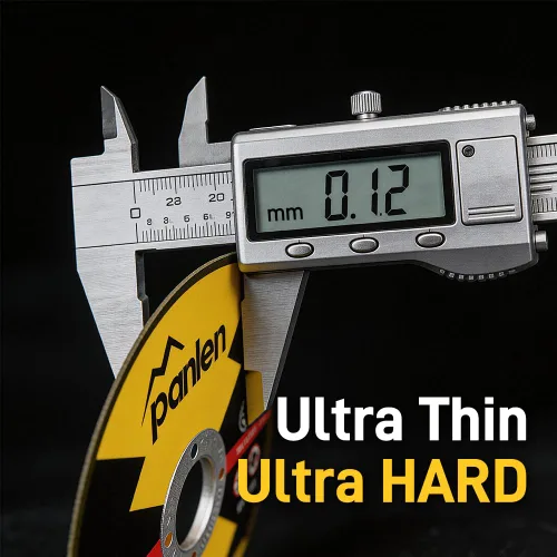 Vista 2 de Paquete de 50 ruedas de corte de 4 1/2 pulgadas de metal fino y acero inoxidable, disco de corte rápido profesional para amoladora angular