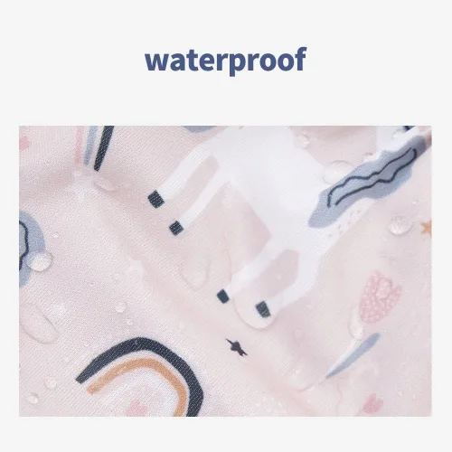 Vista 3 de Pañales de tela para bebé, juego de 3 unidades, pañales de tela lavables reutilizables, ajustables, lavables, reutilizables para bebé con 3 insertos