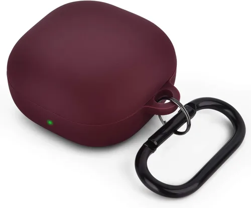 Vista 8 de Estuche de silicona AIRSPO Compatible para Samsung Galaxy Buds 2 Pro/Galaxy Buds2/ Galaxy Buds Pro 2/ Galaxy Buds Live/Galaxy Buds FE (Negro)