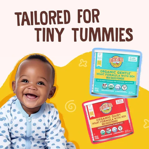 Vista 8 de Earth's Best Leche maternizada orgánica con hierro