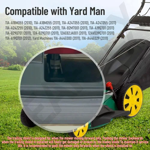 Vista 8 de 731-07203 Trail Shield compatible con MTD compatible con Columbia Craftsman Huskee Troy Bilt (1)