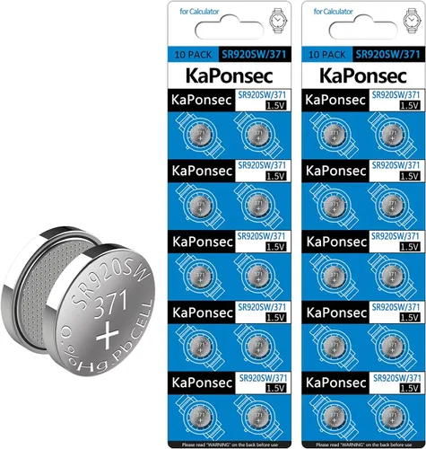 20PCS 1.5V SR920SW 371 370 LR921 AG6 batería de reloj de óxido de plata