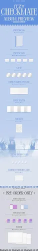 Vista 7 de dreamus ITZY - CHECKMATE EDITION LIMITED [incluye tarjeta fotográfica Synnara polaroid], transparente