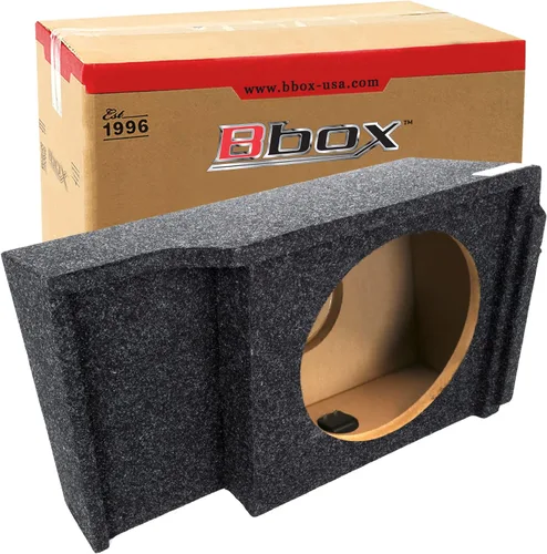 Vista 13 de Bbox Caja de subwoofer doble sellada de 10 pulgadas, caja de subwoofer Accu-Tuned mejora la calidad de audio, sonido y graves - Compatible