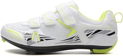 Vista 3 de Zapatos de ciclismo para mujer para bicicleta y bicicleta+ con tacos de bicicleta compatibles con Delta