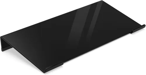 Soporte de teclado de computadora acrílico para escritorio, elevador de teclado, soporte de teclado para escritorio, elevador de teclado de