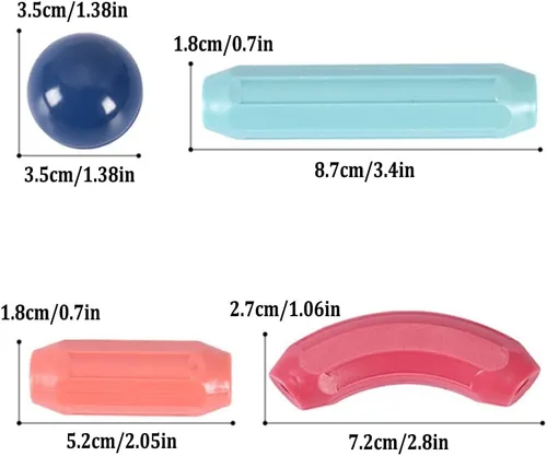 Vista 8 de 130 piezas de juguetes de construcción con imanes 3D – Juguetes magnéticos de construcción – Juguetes educativos de construcción STEM – Juguetes