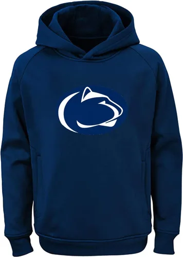 Vista 30 de NCAA Youth 8-20 Team Color Performance Primary Logo Sudadera con capucha