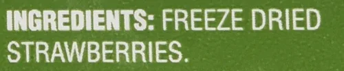 Vista 3 de Trader Joe's Fresas liofilizadas de frutas secas sin azúcar y sin sulfuro, 1.2 onzas (paquete de 3)