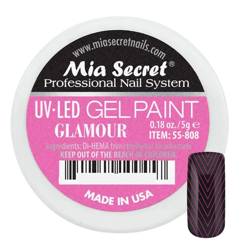 Vista 13 de Mia Secret Sistema de uñas profesional UV/LED Pintura en gel - 0.18 oz (orquídea)