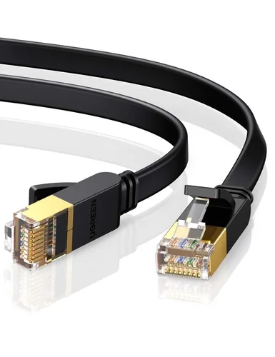 UGREEN Cable Ethernet Cat 7, cable Ethernet de 3 pies con alta velocidad de 10 Gbps, alambre de cobre 100% puro y conectores chapados en oro, diseño