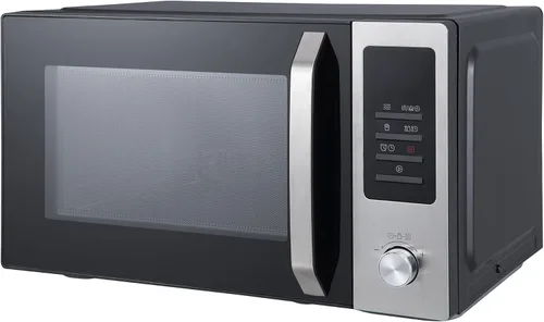 Vista 2 de Microondas de encimera de 1.0 pies cúbicos en acero inoxidable y negro con freidora de aire