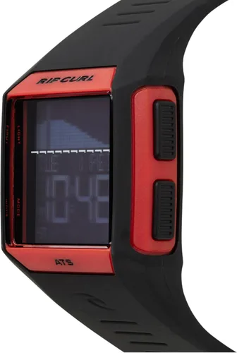 Vista 2 de Rip Curl Reloj automático Rifles Tide para hombre con correa de poliuretano, Llama, Moderno