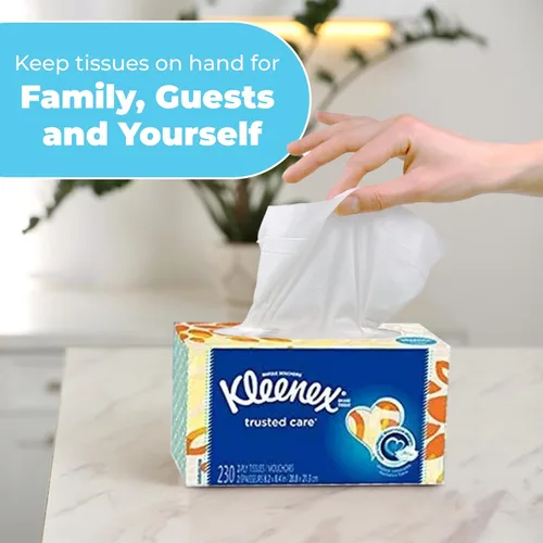 Vista 3 de Tissues - Pañuelos faciales ultra suaves, 230 unidades, paquete de 2, 460 en total en embalaje The Award Box