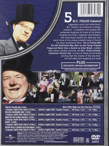 Vista 2 de W.C. Fields Comedy Collection, Vol. 2
