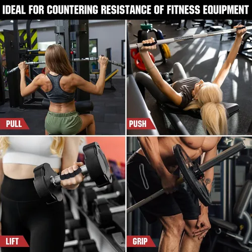 Vista 7 de TEAWOO Anti-Slip Workout Grips, Ergonomic Palm Protection for Weight Lifting, Pull-Ups & Gym Training