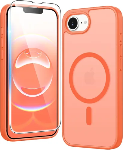 Vista 72 de FNTCASE para iPhone Air Case Clear: Fundas magnéticas para teléfono con protector de pantalla a prueba de caídas, compatibles con Magsafe, delgadas