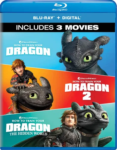 How To Train Your Dragon 3-Movie Collection Blu-ray