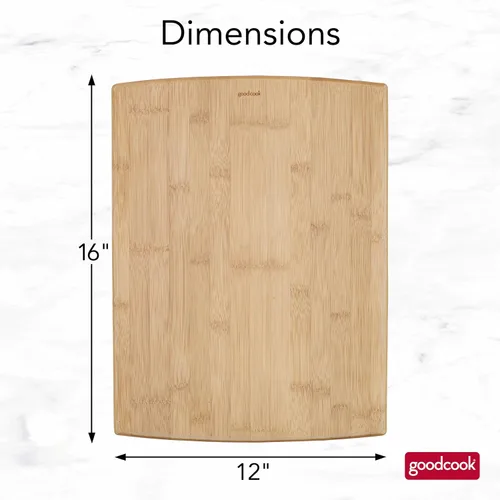 Vista 3 de GoodCook Tabla de cortar Gourmet 16"x12" Acacia
