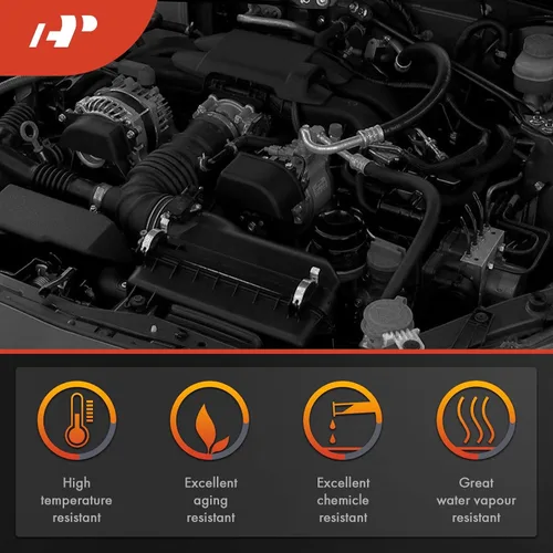 Vista 3 de A-Premium Tubo de manguera de entrada de aire del motor con abrazaderas [compatible con DOHC, 4 cilindros 2.5 L] compatible con Nissan Altima