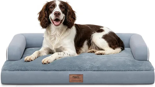 Vista 25 de Cama para perros pequeños, cama ortopédica lavable para gatos, sofá pequeño de espuma viscoelástica, cómoda cama para mascotas con funda impermeable