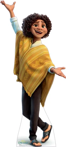 Vista 4 de Cardboard People Isabela Mini soporte de cartón recortado de 18 pulgadas - Disney's Encanto (película de 2021)