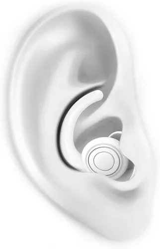 Vista 18 de SUPCEAT Tapones para los oídos para dormir, tapones para los oídos de silicona suave con reducción de ruido, 2 pares de tapones reutilizables